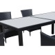 Conjunto muebles jardin de Ratan 1 mesa de comedor 6...