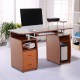 Tavolo computer colore legno mdf 120x55x85cm...