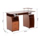 Tavolo computer colore legno mdf 120x55x85cm...