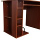 Table d'ordinateur pc 120x60x74 cm bureau e.