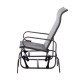 Chair for exterior - brown - steel ...