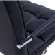 Silla Oficina PU + PVC Negro 52,5x54x82-94cm...