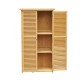 Hangars de jardin avec stores en bois 87x46,5...