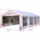 8x4 m weißes Zelt für Feiern und Veranstaltungen -...