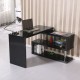 Table de bureau pour ordinateur pc - noir - m.