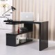 Table de bureau pour ordinateur pc - noir - m.