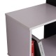 Bookcase 4 wooden shelves 145x30x145c...