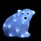 Weihnachtsdekoration polar Bär Beleuchtung Weihnachten.