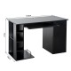 Table d'ordinateur pc 120x60x74 cm bureau e.