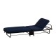 Cama Plegable Ajustable a 5 niveles - Color Azul - A...