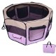 Game park for pets purpureo black and pink.