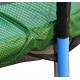 Safety net protective wall bed elastic tram.