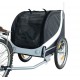 Trailer bike dog pet 130x90x110cm 1 band.