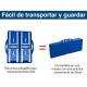 Mesa Plegable de Camping – Con 4 Sillas – Aluminio –...