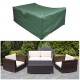 Housing for garden furniture 245x165x55cm covered d.