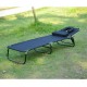 Tumbona Reclinable Acero Hamaca Plegable Playa con A...