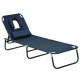 Tumbona reclining steel hammock folding beach with a.