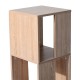 Estanteria Giratoria 34x34x108cm Madera Roble...