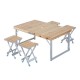 Portable and folding table for camping and picnic - mad.