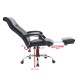 Chaise de bureau ergonomique et inclinable - pu, pvc.