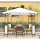 Carpa ristorante per giardino o terrazza - colore crema - ...