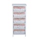 Armario Madera Madera Blanco 40x29x90cm...