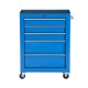 Steel blue body 61.5x33x85cm...