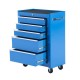 Steel blue body 61.5x33x85cm...