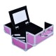 Professional maletin pink aluminum 15x15x20cm...
