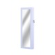 Miroir blanc mdf 37x9,5x112cm...