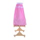 Baby cot pink wood 94x50x140cm...