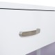 Bureau en bois blanc 100x36x88cm...