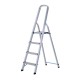 Aluminum staircase silver 144x80x43cm...