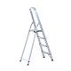 Aluminum staircase silver 144x80x43cm...