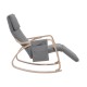 Chair grey wood 66,5x88x97,5cm...