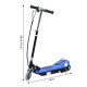 Patinete Eléctrico Plegable Batería 120W Manillar Aj...