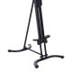 Machine de fitness acier noir 91x68x180cm...