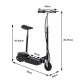 Patinete Eléctrico Plegable E-Scooter con Batería 1...