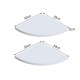 Estantes Flotantes Madera Blanco 30 x 30 x 2cm...