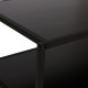 Tavolo centrale in metallo nero 106x53x45,5cm...