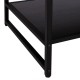 Center table black metal 106x53x45,5cm...