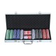 Alumni bunte Poker Aktentasche 56x22x7cm...