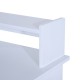 Table d'ordinateur mdf blanc 106x50x93,5cm...