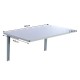Table pliante en bois blanc 60x40x1,5cm...