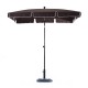 Reclining parasol of terrace and garden - color ma.