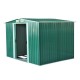 Shed metal plate green 246x192,5x177,5cm...