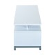 Mueble para Televisor Madera Blanco 114x40x40,5cm...