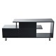 Meubles pour TV en bois noir 152x40x60,5cm...