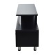 Mueble para Televisor Madera Negro 152x40x60,5cm...