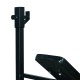 Weight bench black steel 175x98x130cm...